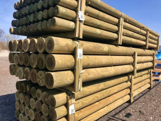 Palisáda 125cm ø12 impregnovaná